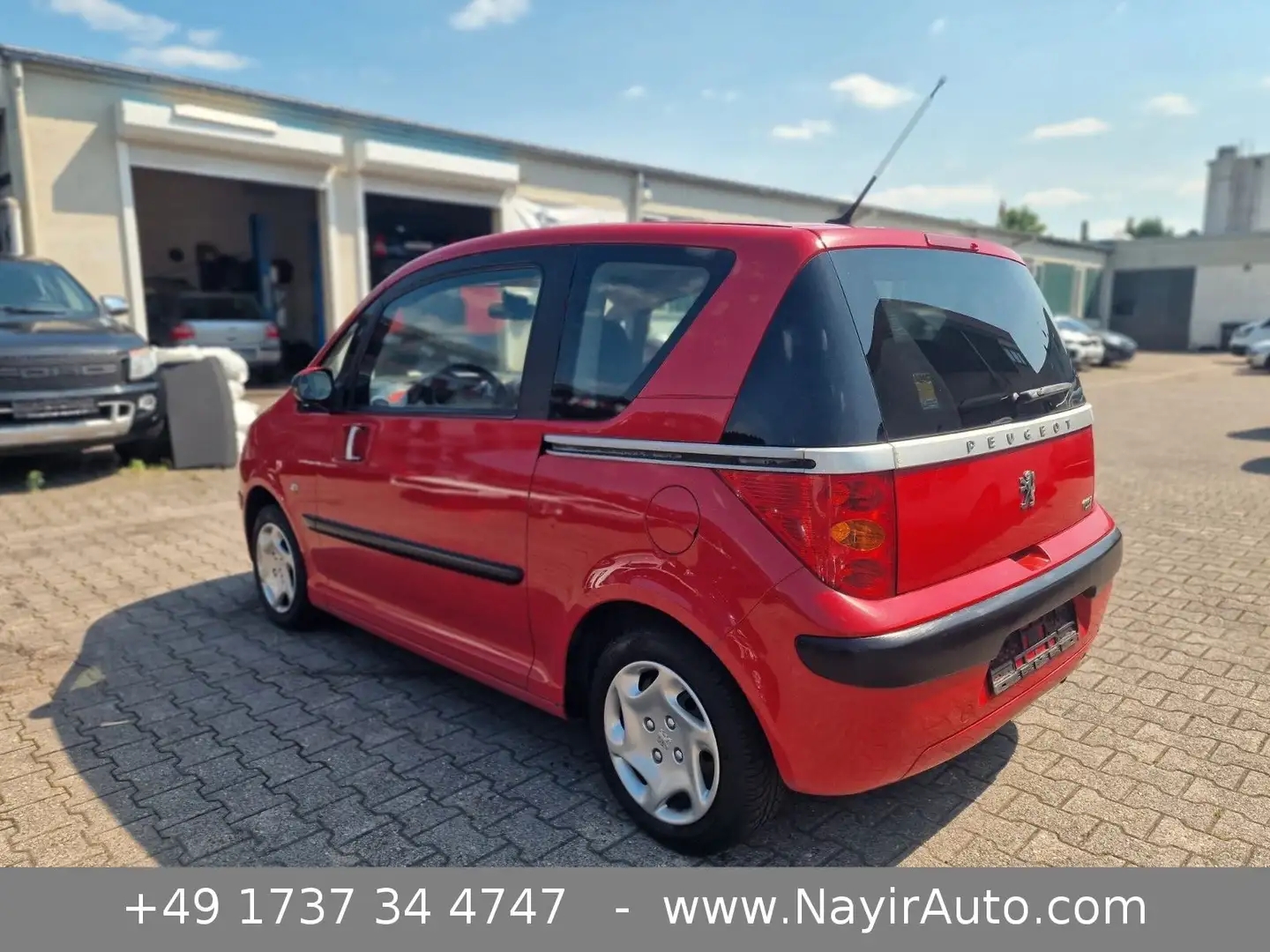 Peugeot 1007 Premium|Klima|Elekr. Tür & Fenster Красный - 2