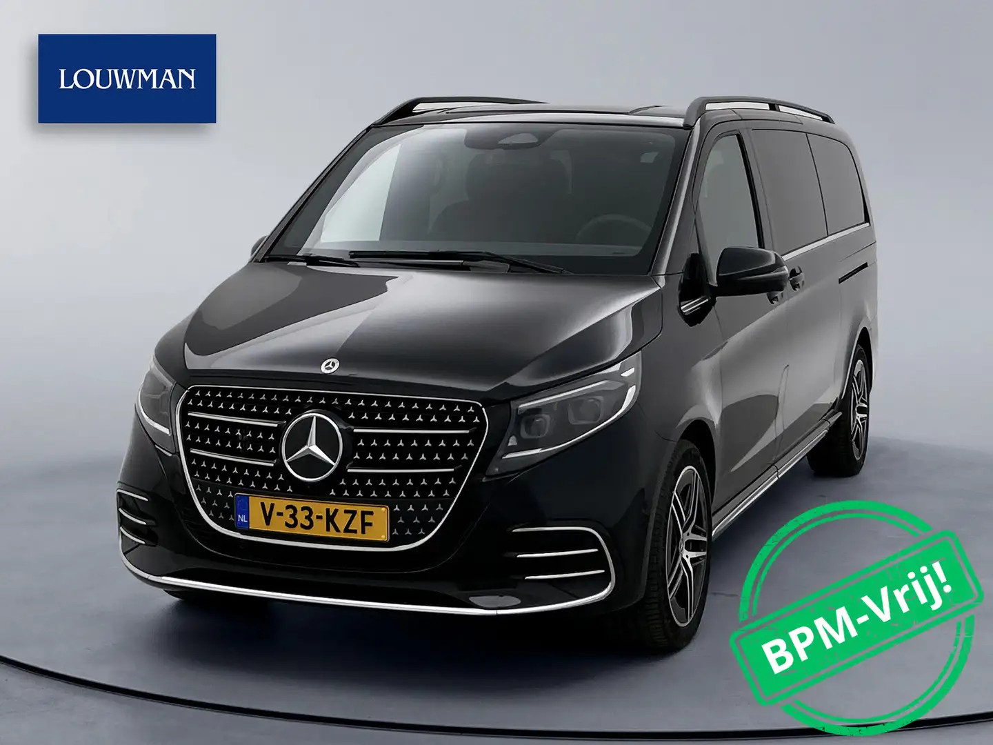 Mercedes-Benz V 300 300d 4-MATIC Extra Lang AMG Avantgarde BPM-Vrij Du crna - 1