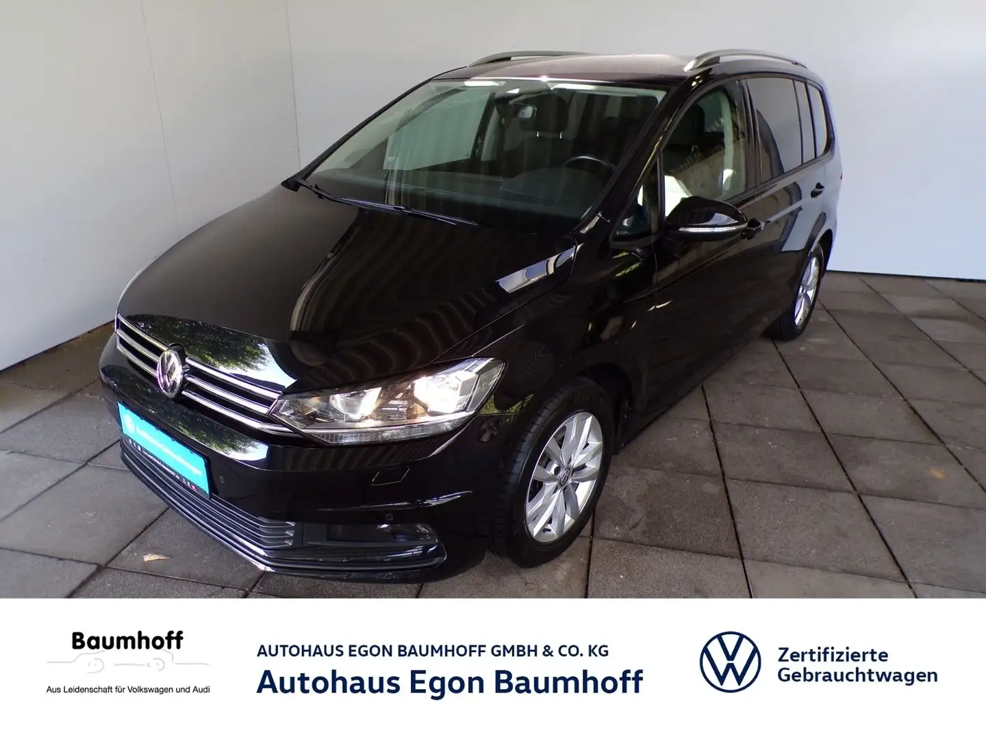 Volkswagen Touran TOURAN 1.6 TDI CL / AHK+SIDE ASSIST+KAMERA Schwarz - 1