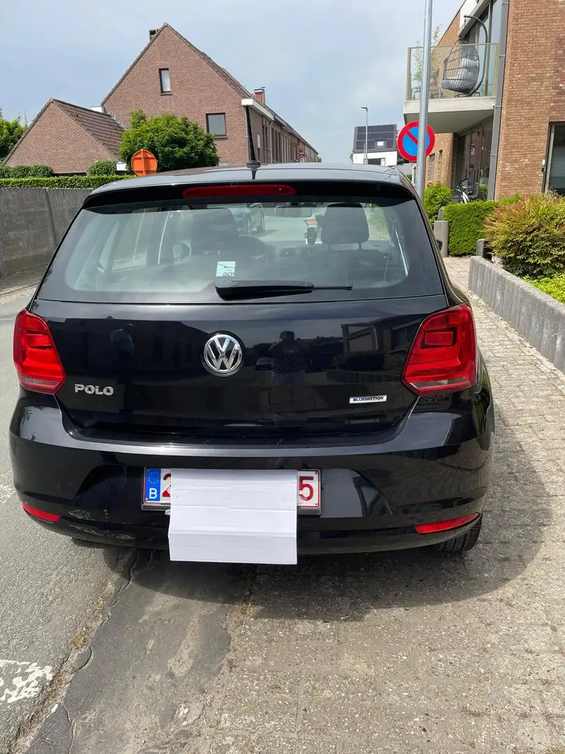 Volkswagen Polo 1.0 (Blue Motion Technology) Trendline Zwart - 2