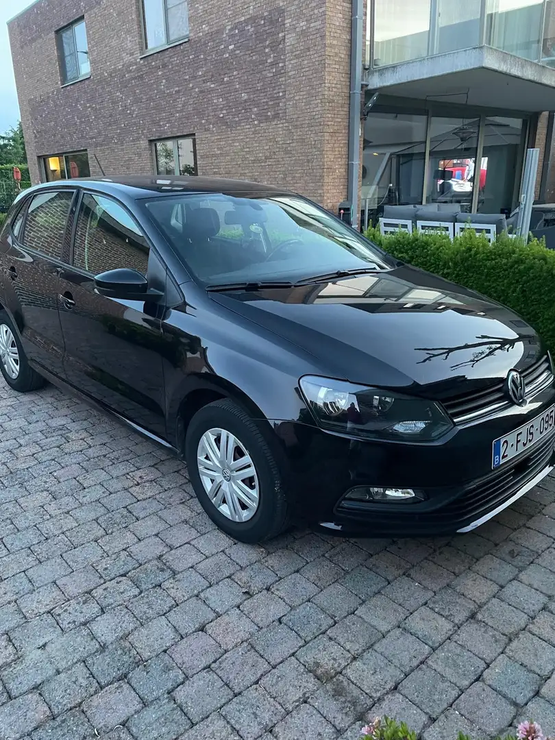 Volkswagen Polo 1.0 (Blue Motion Technology) Trendline Zwart - 1