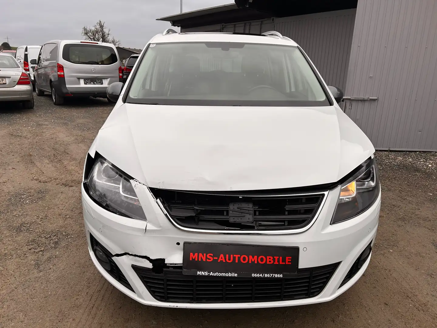 SEAT Alhambra FR-Line 2.0 TDI DSG 7 Sitze Xenon Navi 18 Zoll Weiß - 2