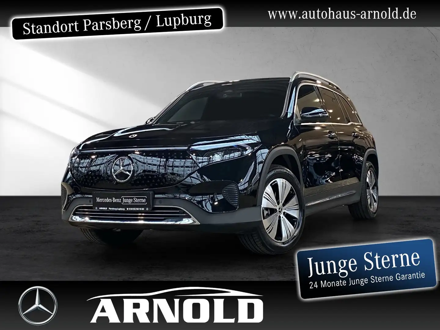 Mercedes-Benz EQB 300 EQB 300 4M Progressive Fahrass-P 360° Memory 7-S Schwarz - 1