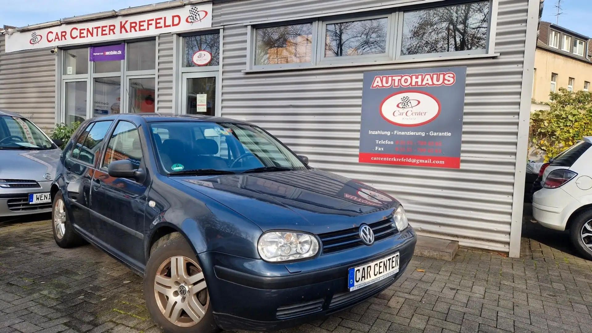 Volkswagen Golf 1.6 1.HAND+SHZ+KLIMAAUTO+KINDERSITZ Grau - 1