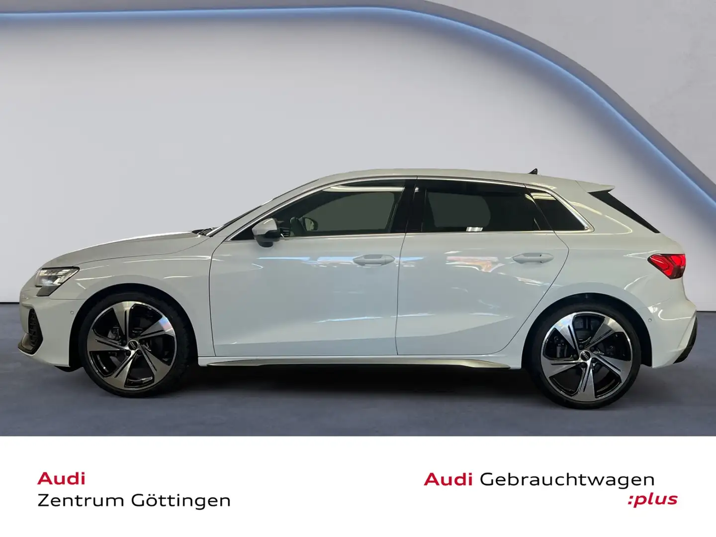 Audi A3 Sportback Sline 35TDI Str. PANO+MATIX+HEAD UP Blanc - 2