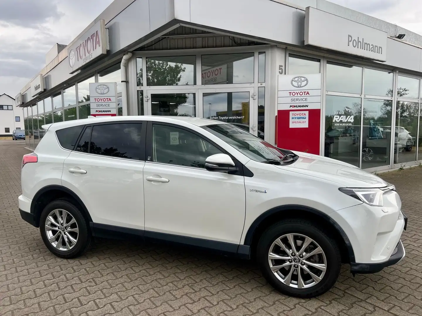 Toyota RAV 4 RAV 4 Hybrid Team D *LED*NAVI*PDC* Weiß - 1