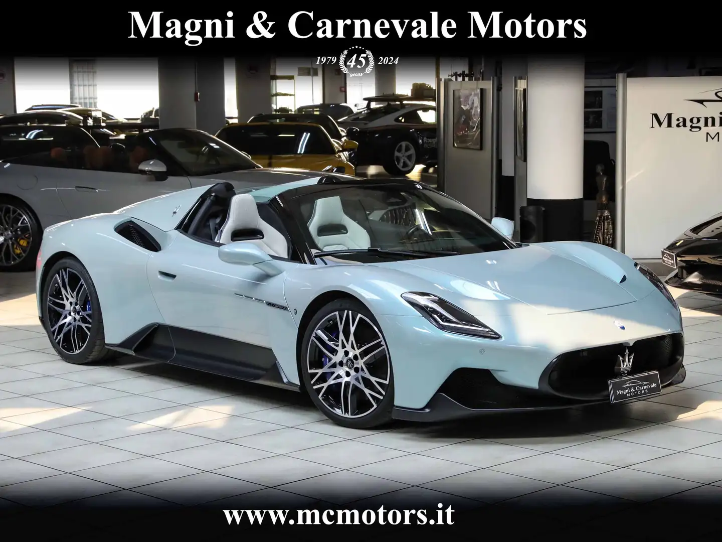 Maserati MC20 CIELO|SPECIAL PAINT|CARBOCERAMIC|LIFT|E-LSD|PPF Azul - 1