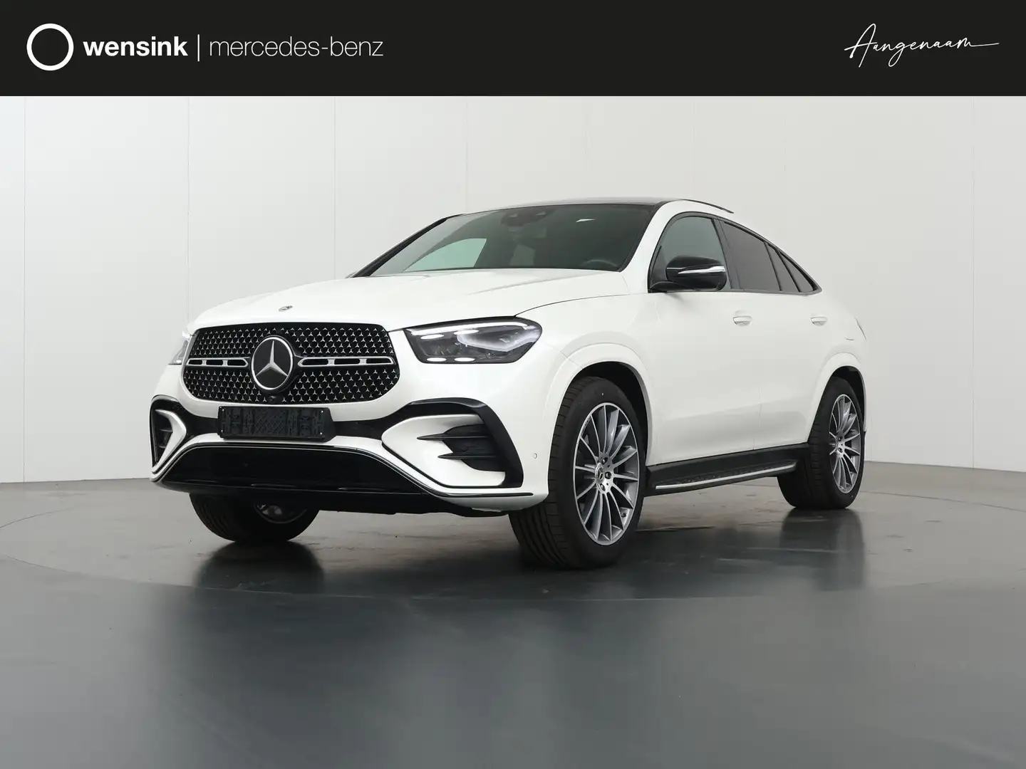 Mercedes-Benz GLE 400 Coupé e 4MATIC AMG Line | Panoramadak | Trekhaak | Weiß - 1