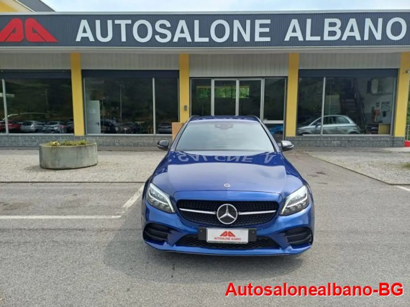 Mercedes-Benz C 220 d S.W. Auto Sport Plus Night Edition allestime AMG Bleu - 2