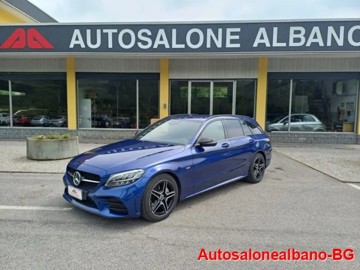 Mercedes-Benz C 220 d S.W. Auto Sport Plus Night Edition allestime AMG Bleu - 1