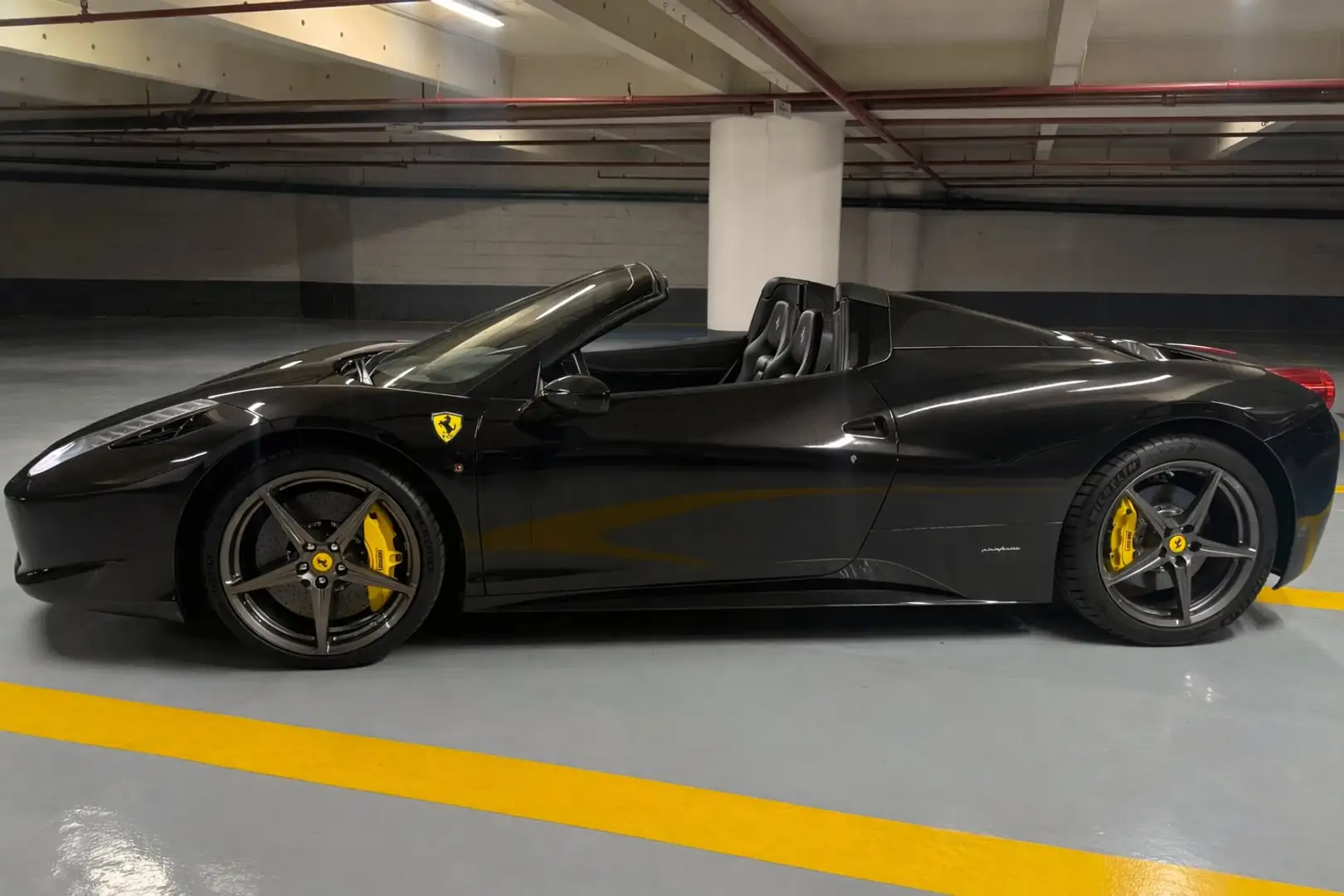 Ferrari 458 458 Spider 4.5 V8 570ch Negro - 2