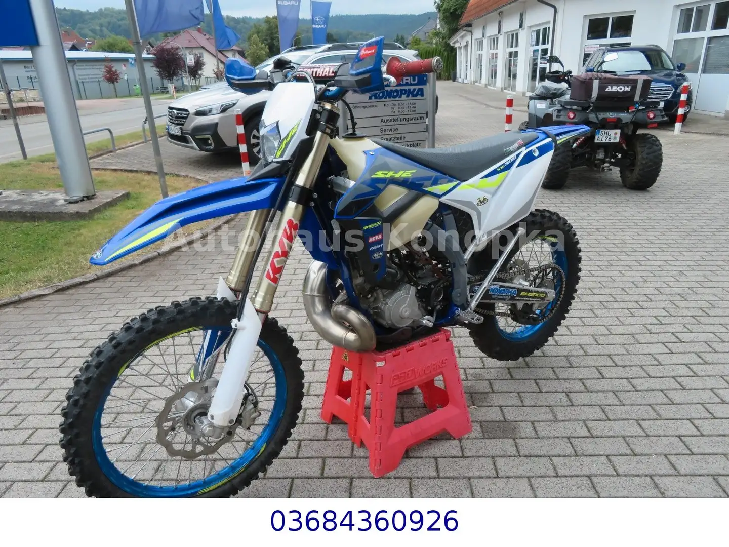 Sherco 300 SEF actory 2023 139BH Kolben neu 4,99% Azul - 1