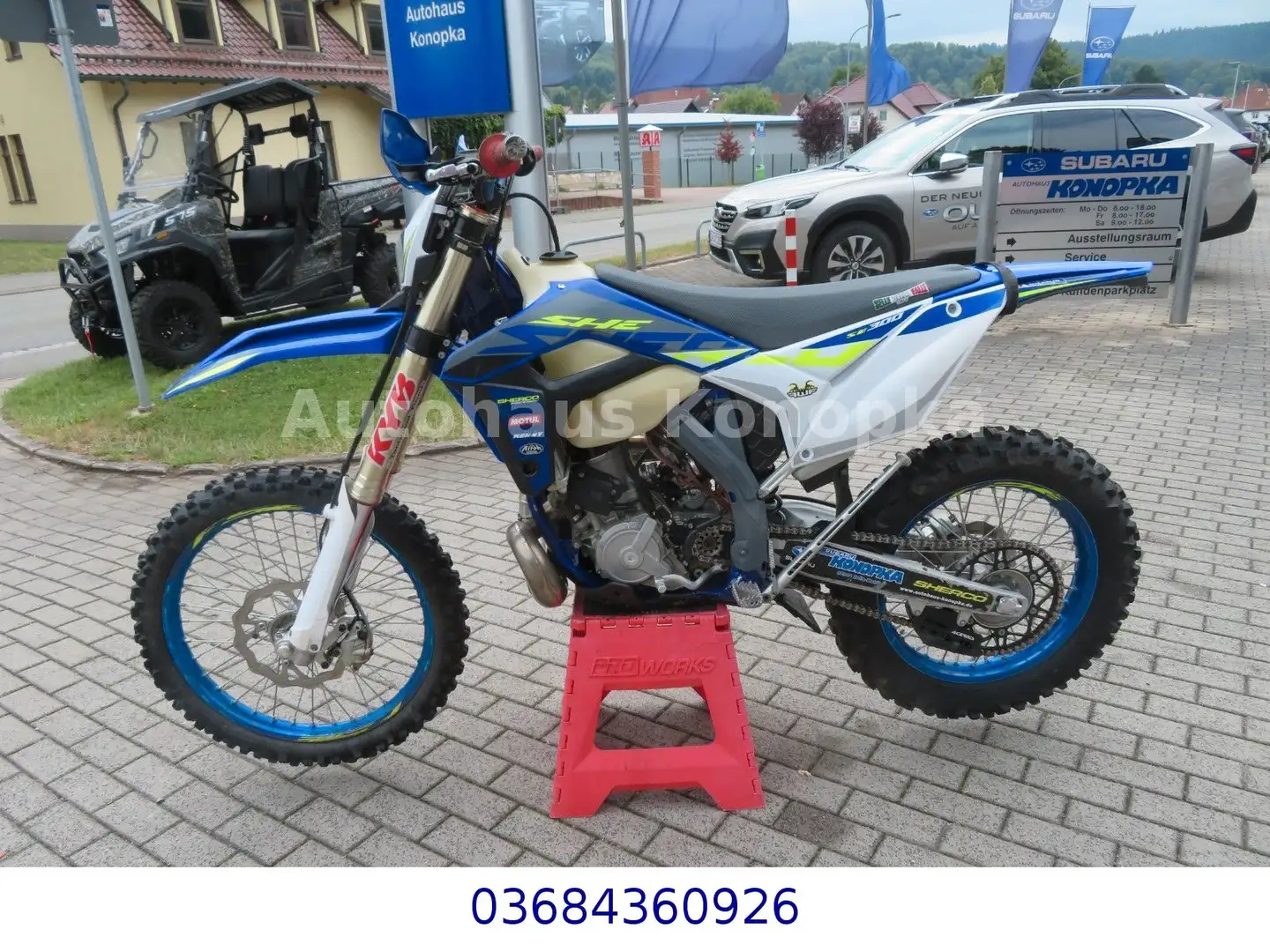 Sherco 300 SEF actory 2023 139BH Kolben neu 4,99% Azul - 2