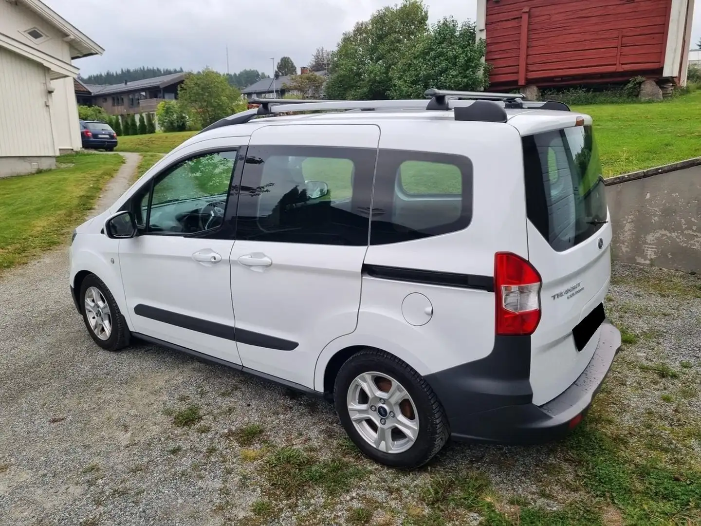 Ford Transit Courier Blanc - 2