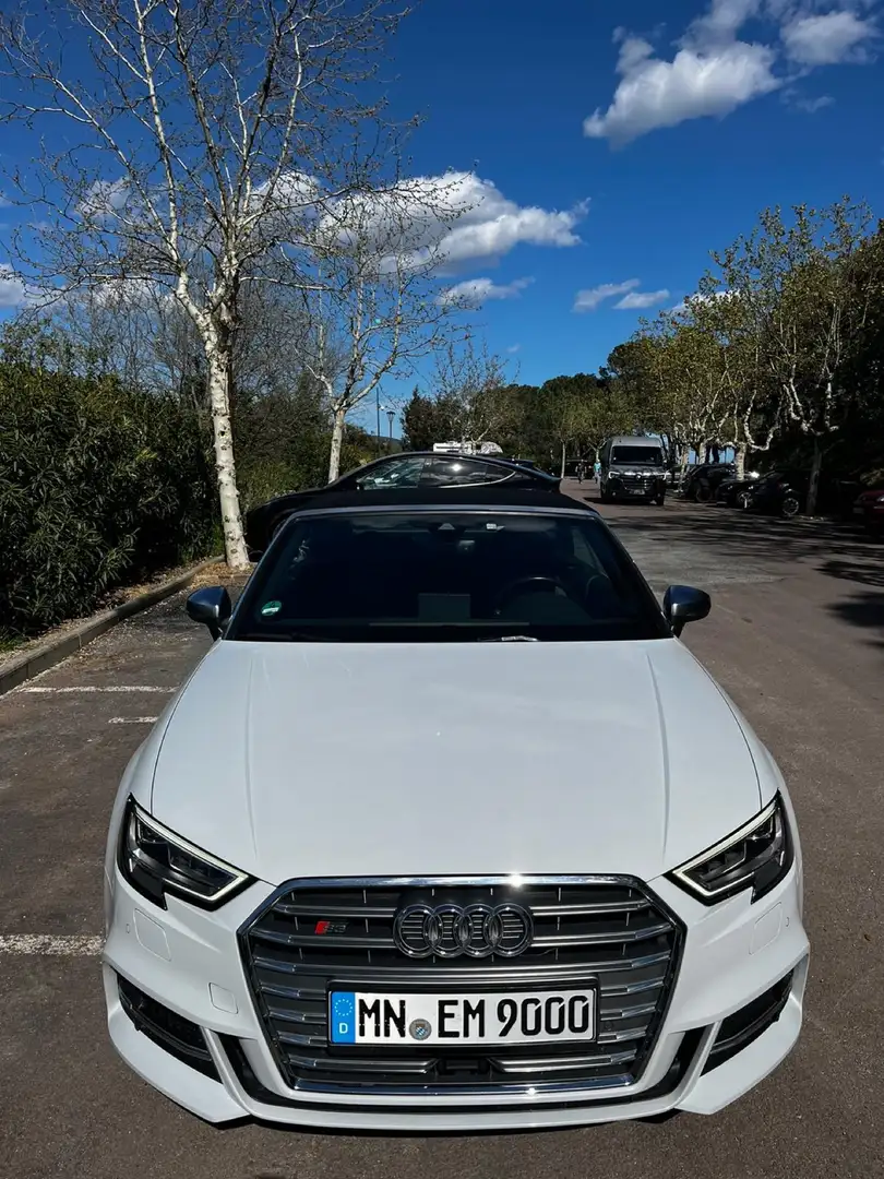 Audi S3 Cabrio S tronic Distronik Nackenheizung Matrix Blanc - 2