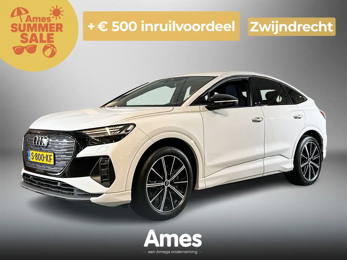 Audi Q4 e-tron Sportback 45 265pk quattro S edition 77 kWh | Stoe Wit - 1