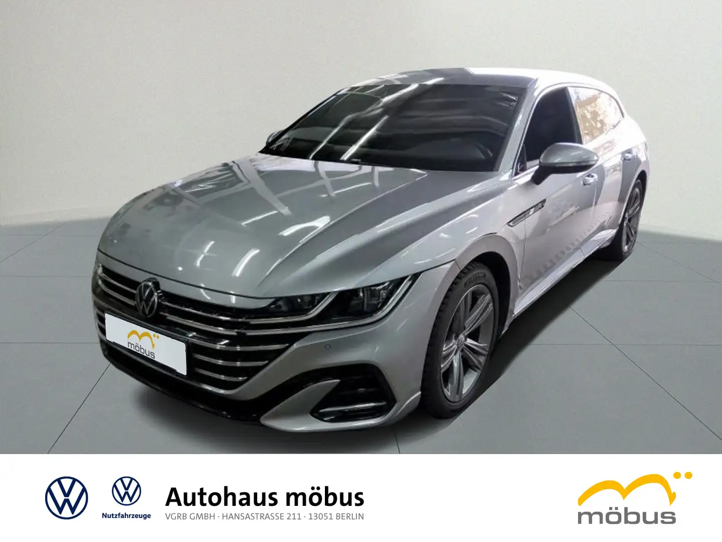 Volkswagen Arteon SB 2.0 TDI*R-Line*AHK*ACC*DSG*LANE*NAV* Silber - 2