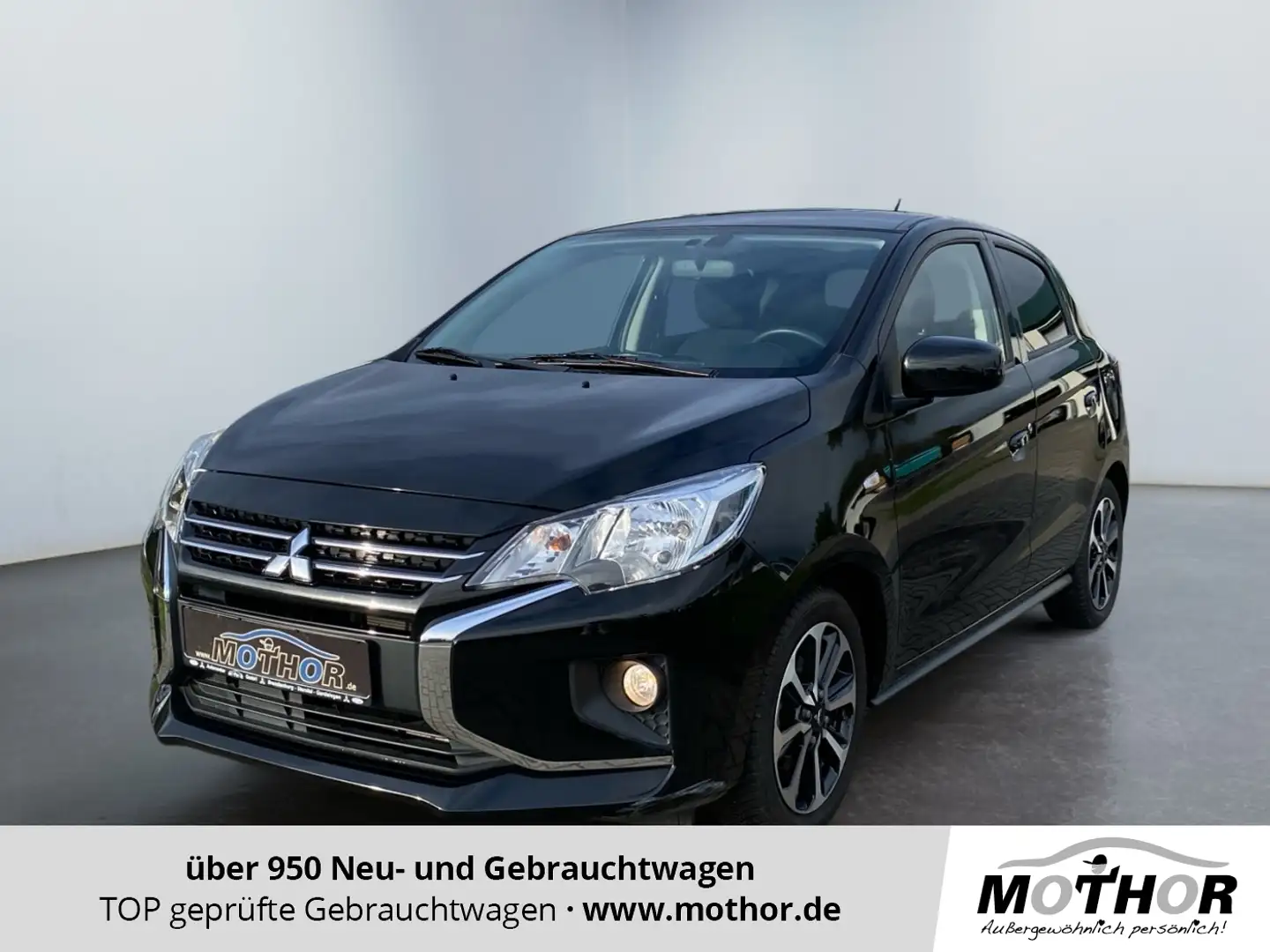 Mitsubishi Space Star Select+ 1.2l TEMP SHZ KAM DAB USB Noir - 1