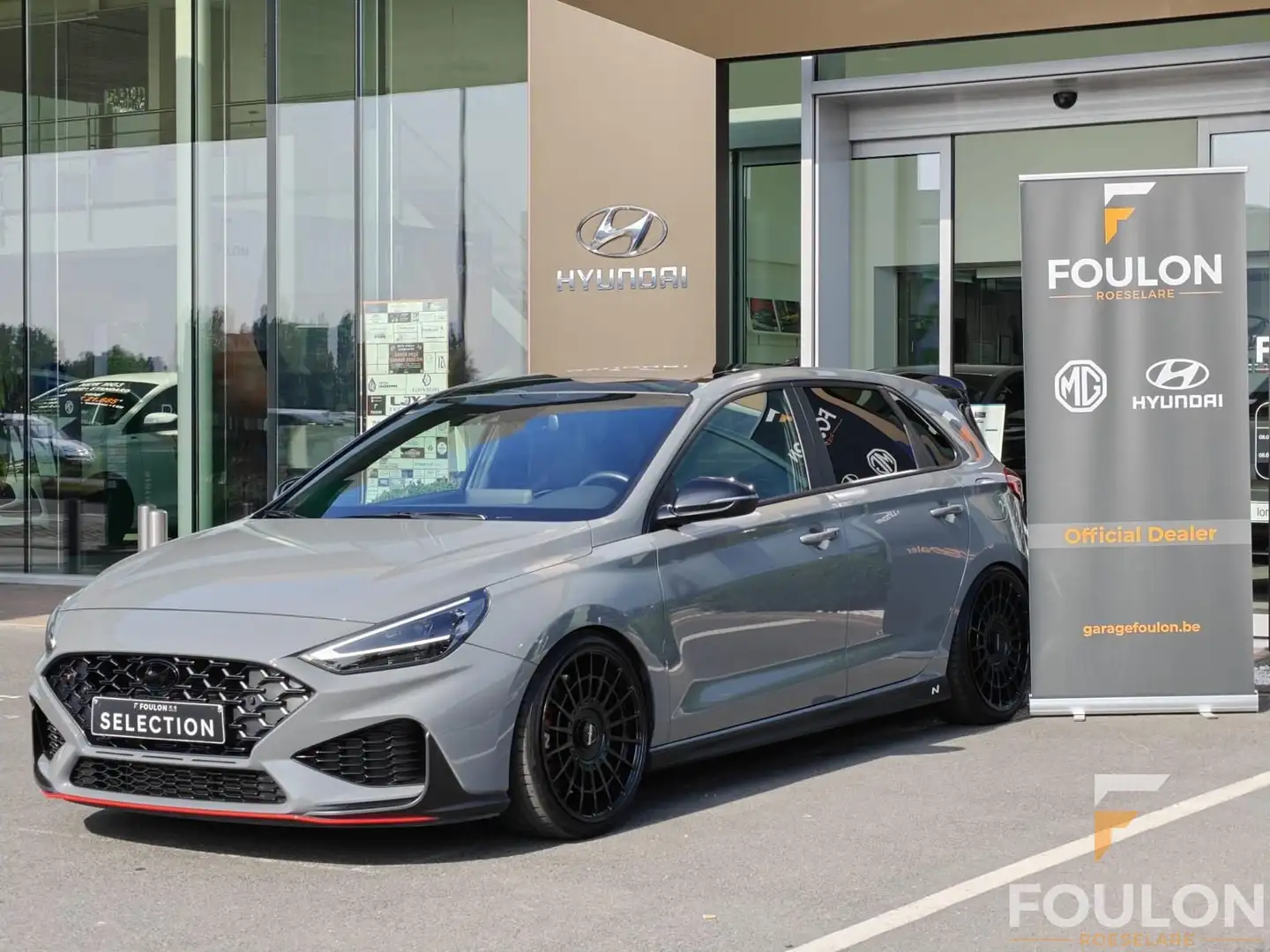 Hyundai i30 N 2.0 T-GDI Alcantara + Pano 8DCT Grijs - 1