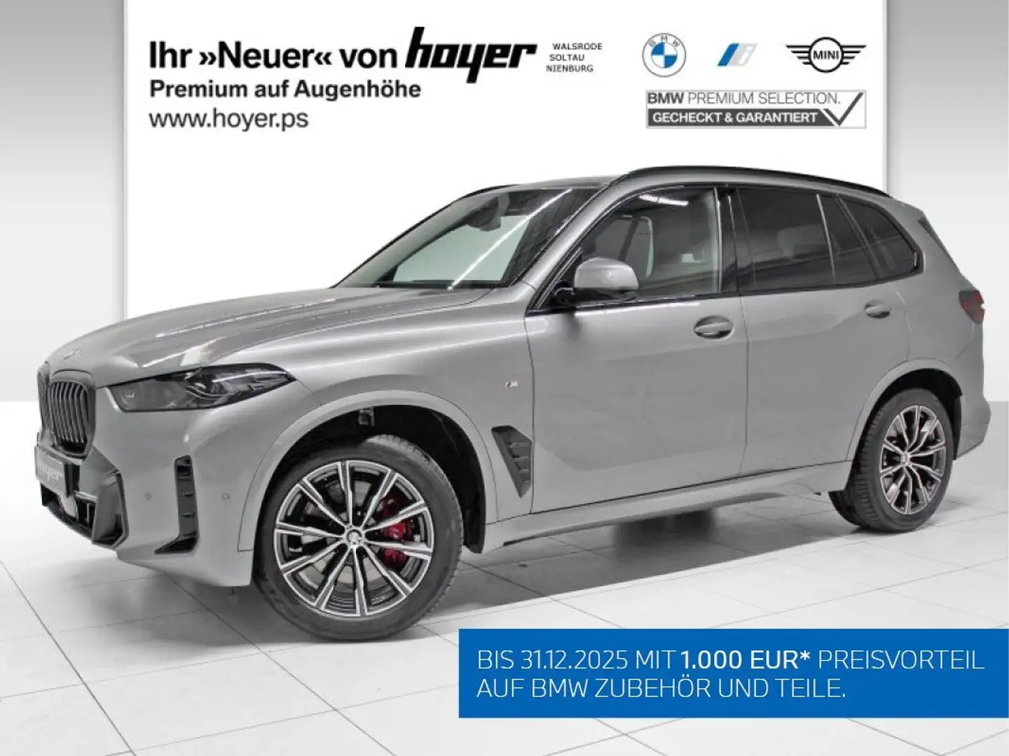 BMW X5 xDrive40d M Sportpaket Gestiksteuerung DAB Grau - 1