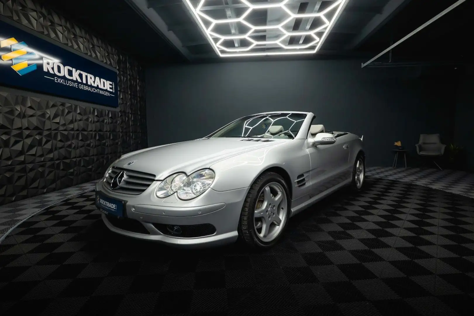 Mercedes-Benz SL 500 AMG Paket *Facelift*ABC Sport*TÜV NEU* Silber - 1