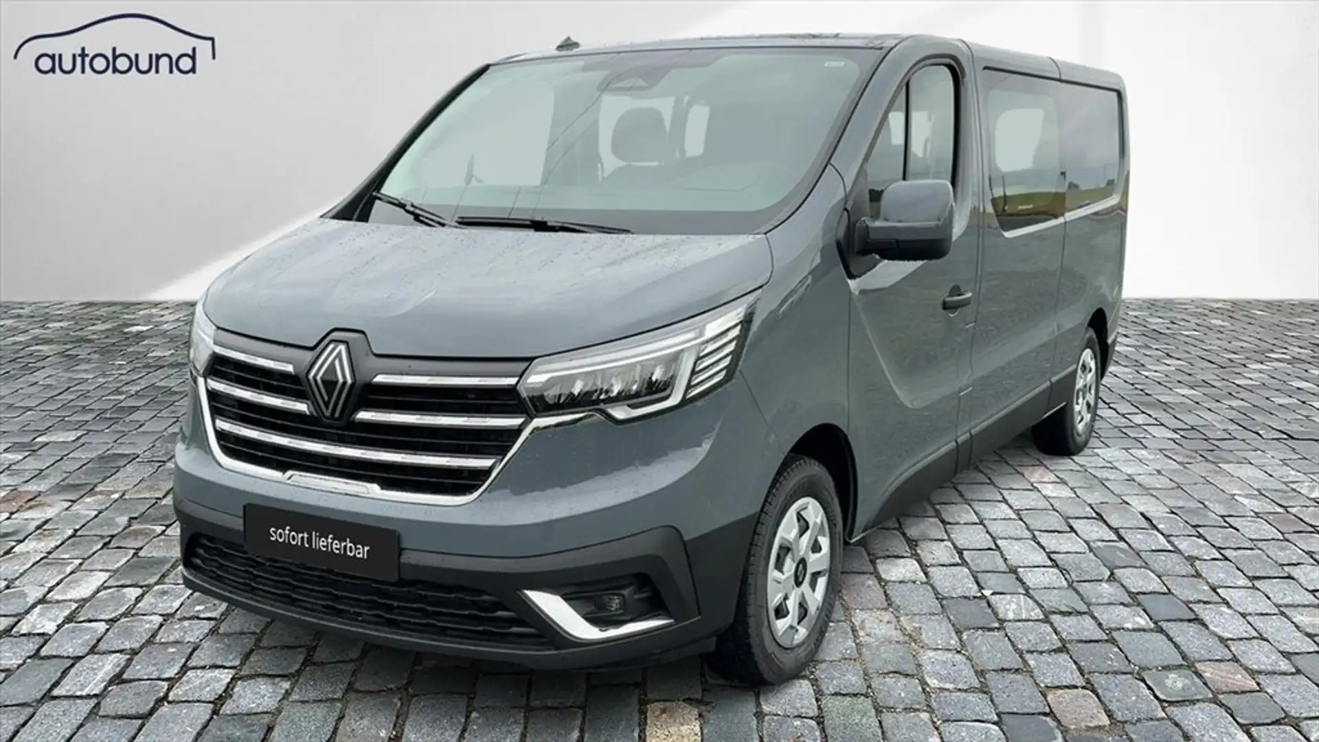 Renault Trafic III 2,0 dCi Combi Van L2H1 6-Sitzer DAB Klima LED Grau - 1