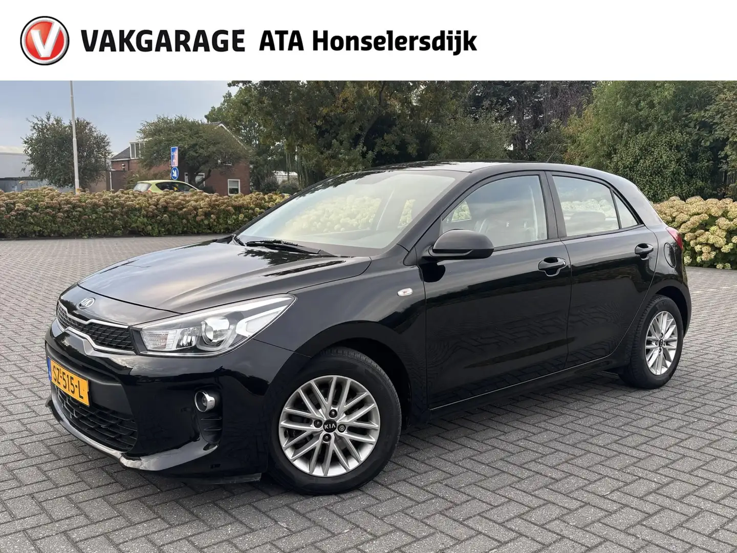 Kia Rio 1.0 TGDI Design Edition | Cruise control | Airco | Schwarz - 1