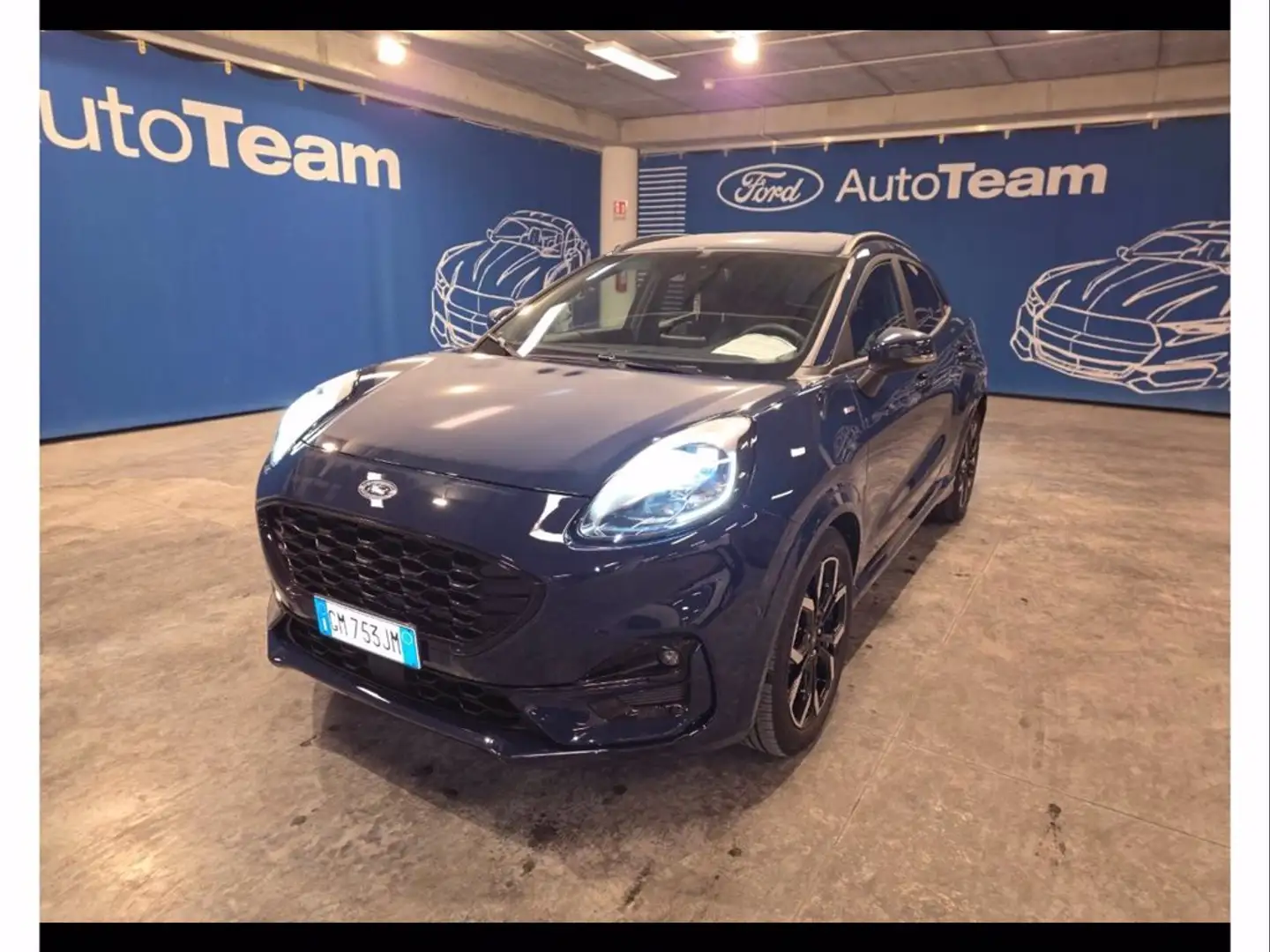 Ford Puma 1.0 ecoboost h st-line x s&s 125cv Bleu - 1