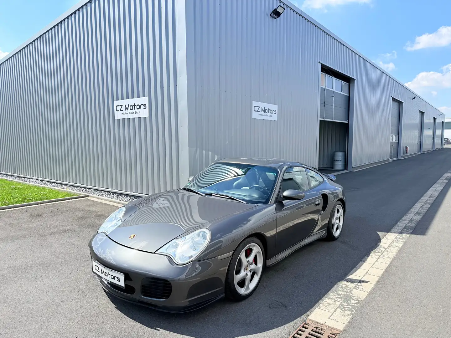 Porsche 996 911 996 Turbo Coupé WLS Tiptronic PCCM+ deutsch Grau - 1