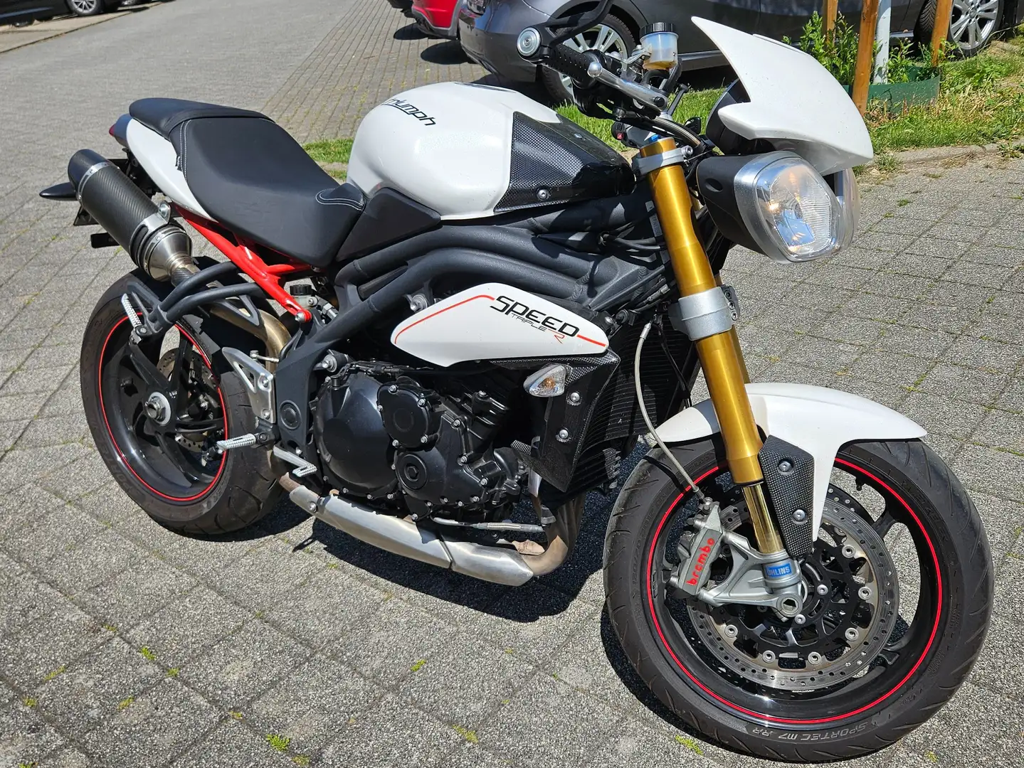 Triumph Speed Triple R Weiß - 1