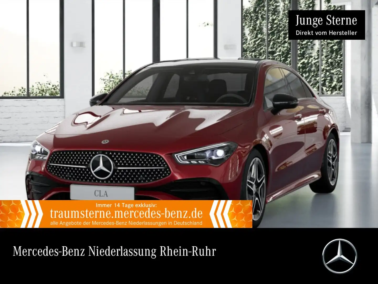 Mercedes-Benz CLA 200 AMG+NIGHT+PANO+360°+MULTIBEAM+HUD+TOTW+7G Rot - 1