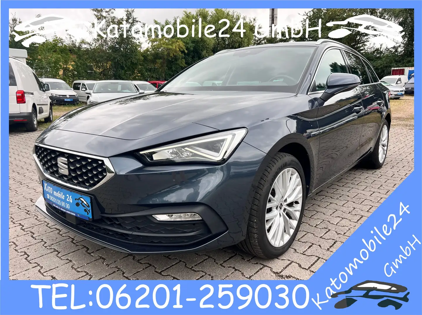 SEAT Leon Xcellence 1.5 TGI DSG Panorama LED ACC Kamera Navi Grau - 1