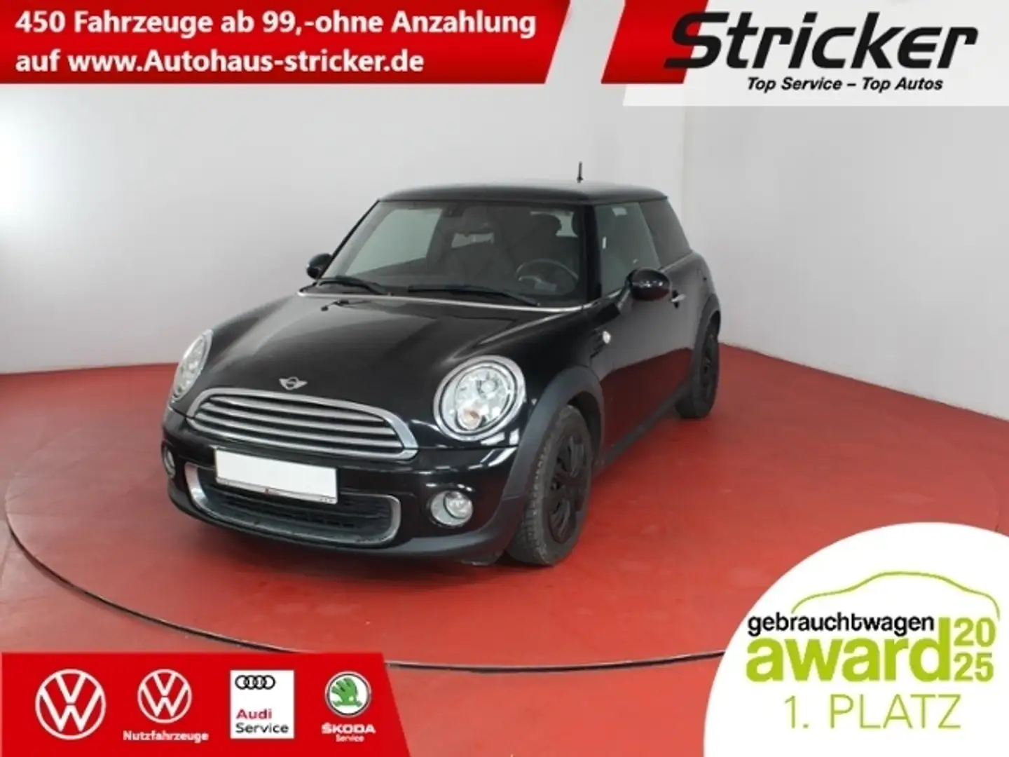 MINI One Brick Lane 1.6 TÜV bis 03/2027 Sitzheizung Чёрный - 1