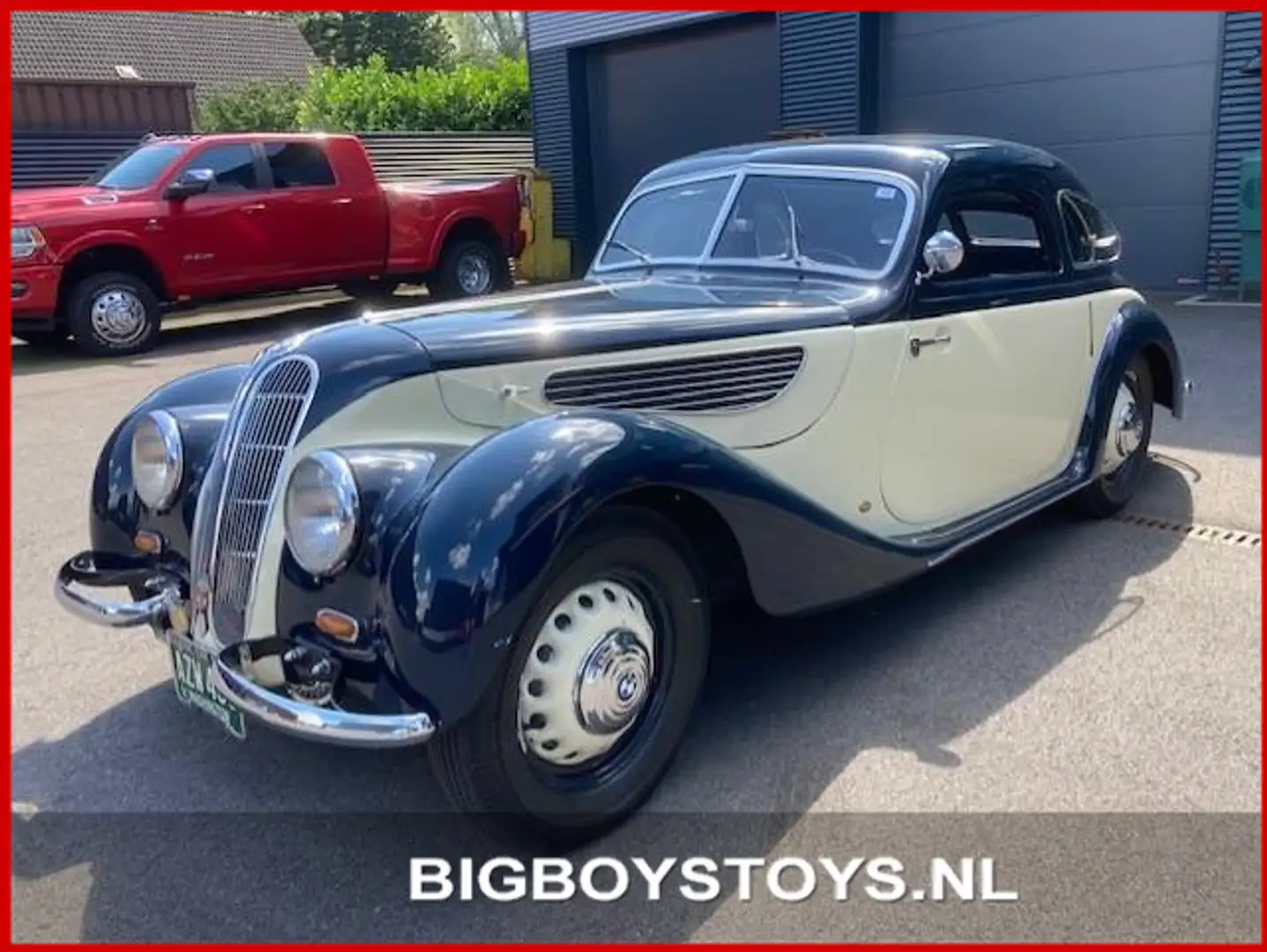 BMW 327 Coupe Bleu - 2