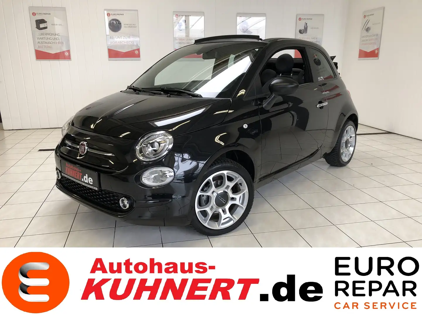 Fiat 500C 1.0 GSE Mild-Hybrid Dolcevita Sitzheizung ... Schwarz - 1