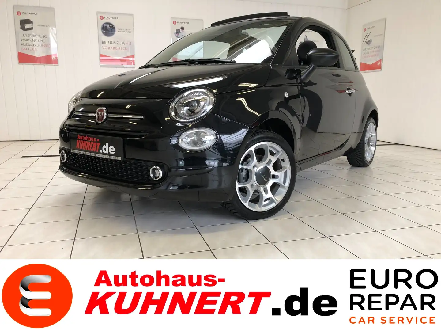 Fiat 500C 1.0 GSE Mild-Hybrid Dolcevita Sitzheizung ... Schwarz - 2