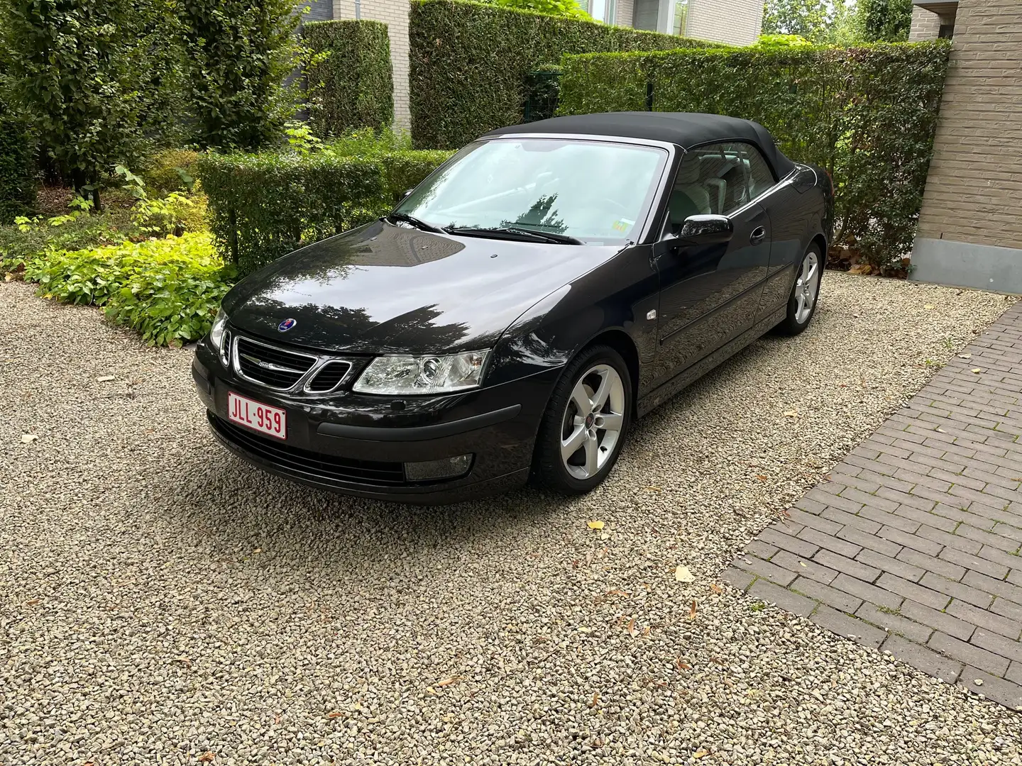 Saab 9-3 9-3 1.8 t Cabrio Vector Zwart - 1