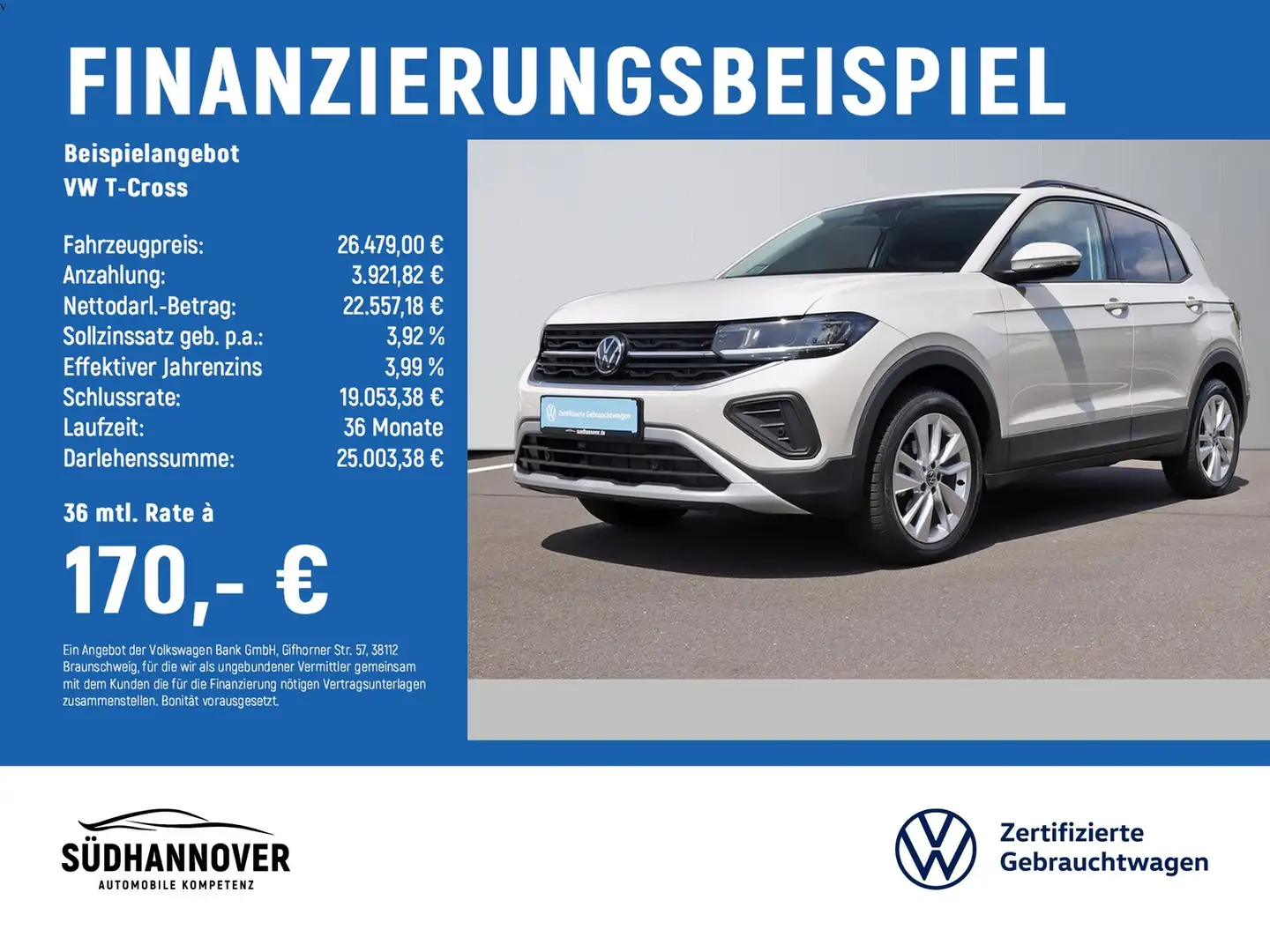 Volkswagen T-Cross Life 1.0 TSI DSG AHK+LED+SHZ+PDC+KAMERA Grau - 2