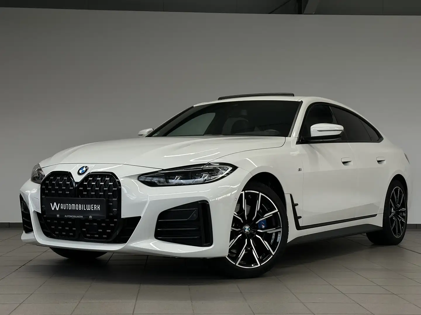 BMW 420 d M Sport SD | AHK | LED | SHADOW | ACC Weiß - 1