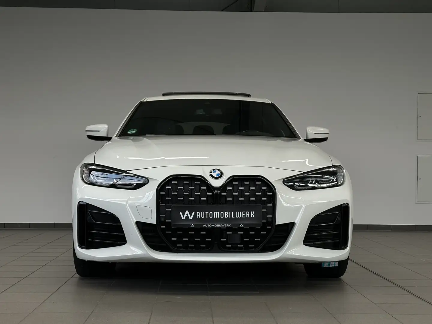 BMW 420 d M Sport SD | AHK | LED | SHADOW | ACC Weiß - 2