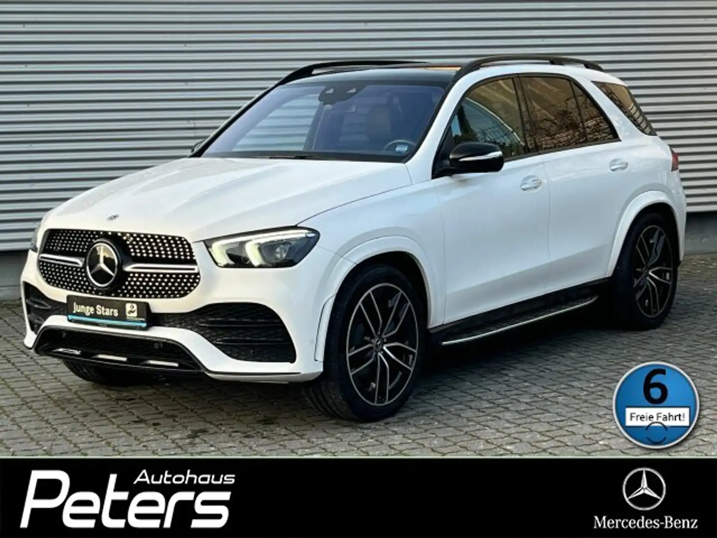 Mercedes-Benz GLE 400 GLE 400 d 4M AMG Night/Pano AHK/Head-Up/Airmatic Blanc - 1