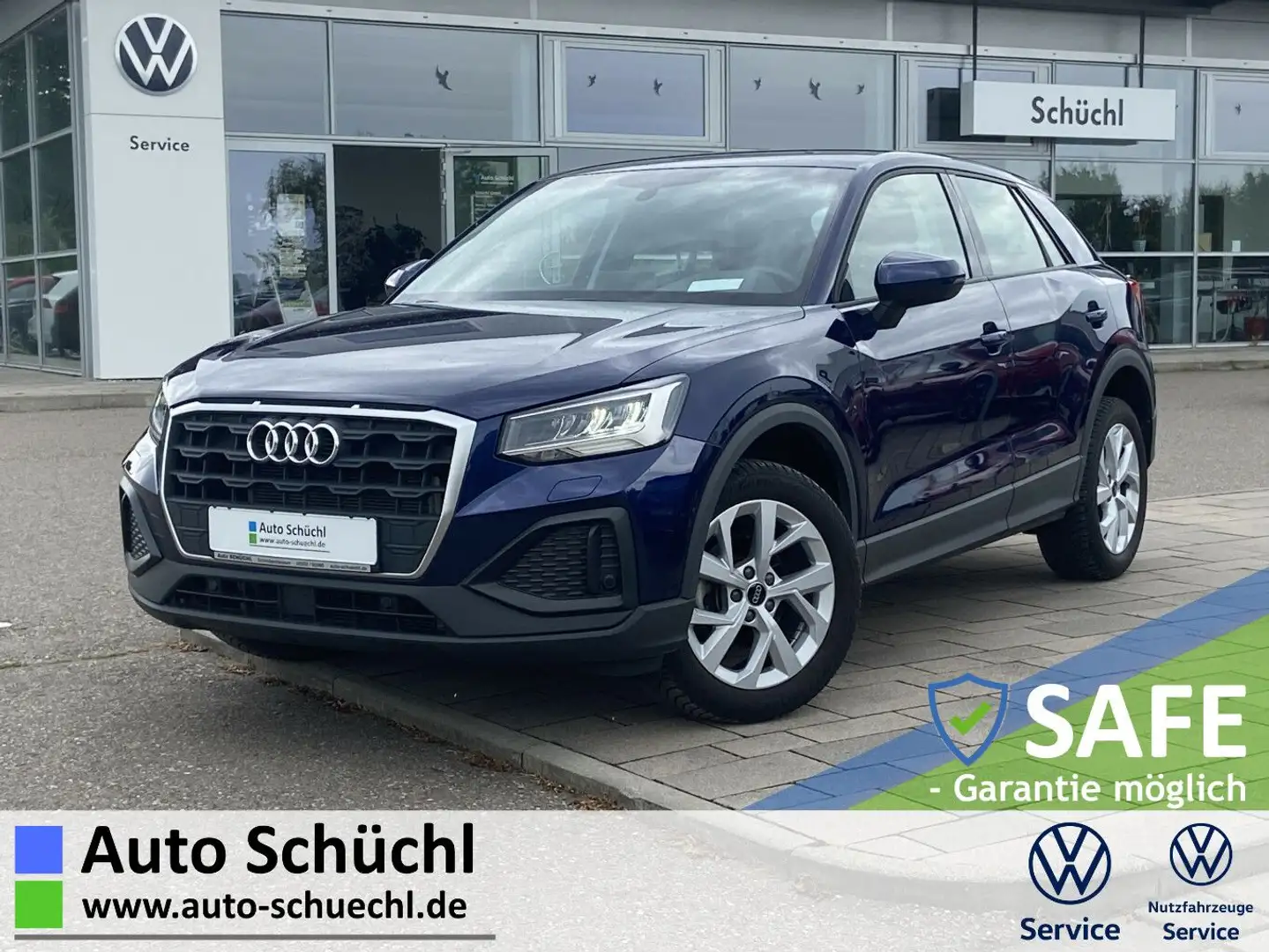 Audi Q2 1.5 TFSI S-TRONIC 17"+NAVI+LED+KAMERA+SHZ+PDC Blau - 1