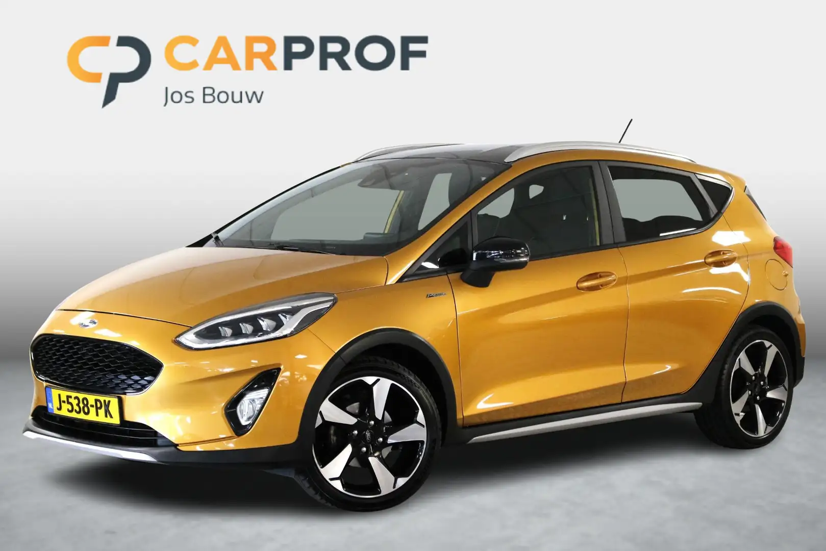 Ford Fiesta 1.0 EcoBoost Active 125 PK. Clima | Winterpack | L Jaune - 1