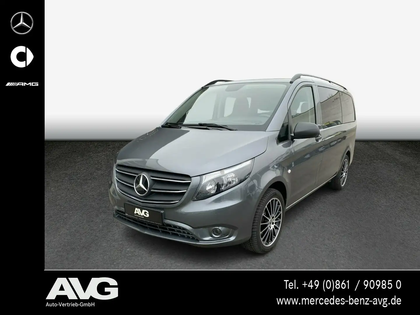 Mercedes-Benz Vito Vito 124 CDI 4x4 Tourer SELECT Lang Navi RFK AHK Grau - 1