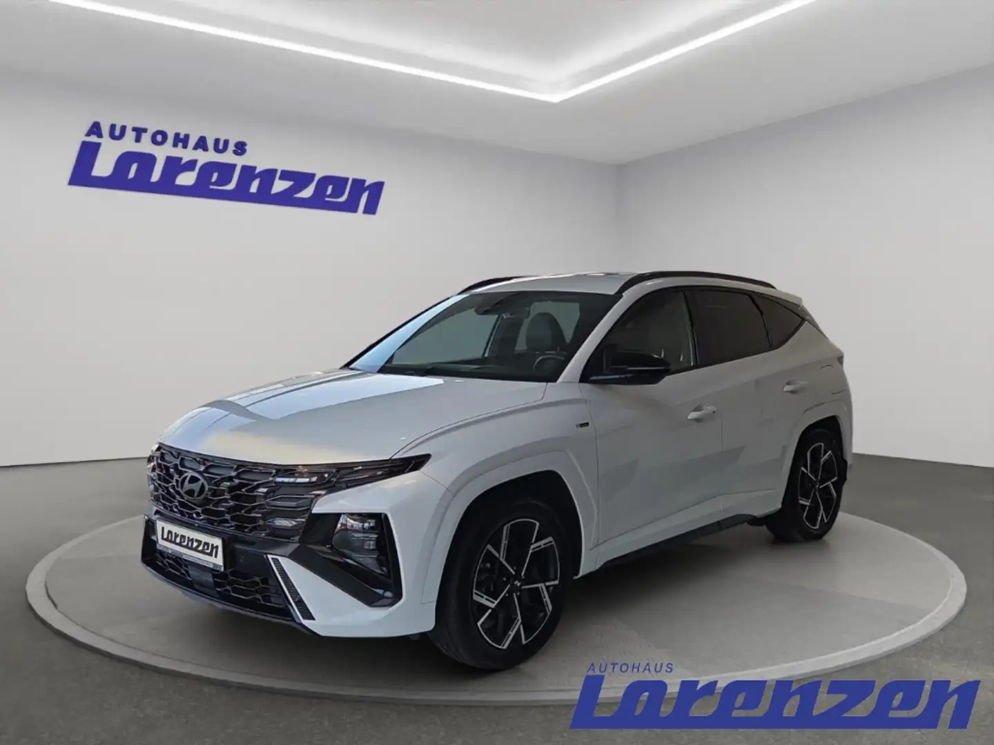Hyundai TUCSON N Line Plug-In Hybrid 1.6 (252 PS) 6-AT 4WD Navi D Blanc - 1