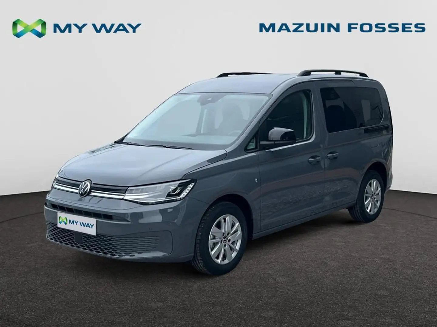 Volkswagen Caddy Caddy Life Empattement Court 2 Gris - 1