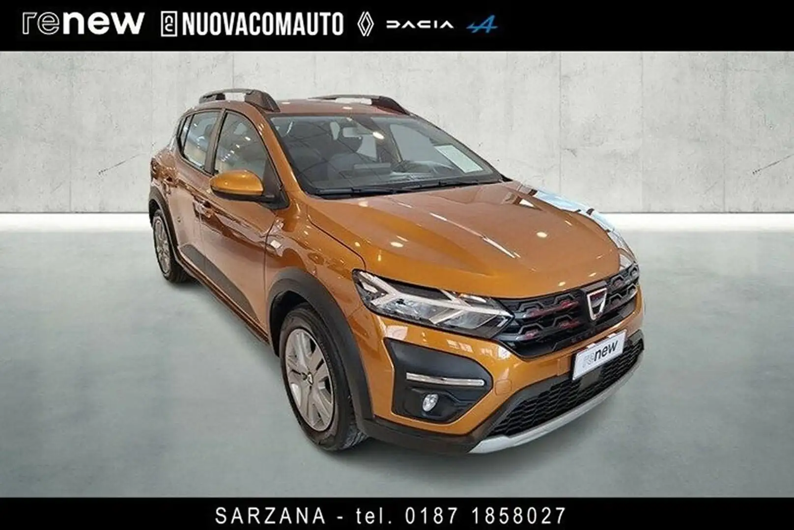 Dacia Sandero Stepway 1.0 tce Comfort Eco-g 100cv Arancione - 2