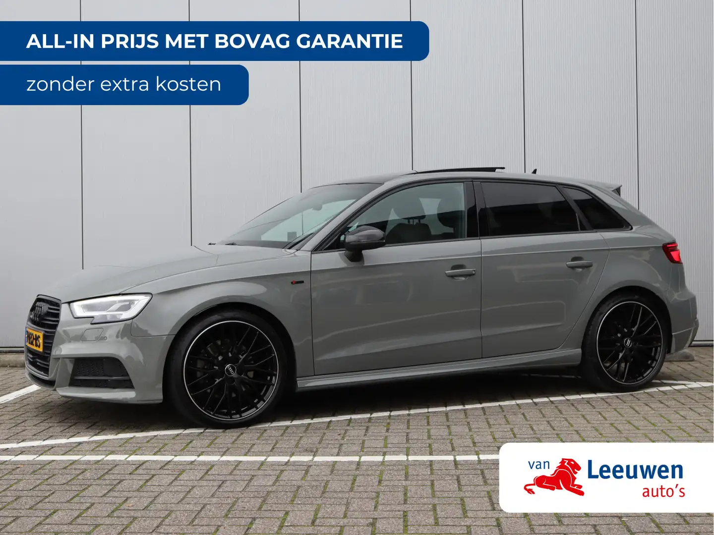 Audi A3 Sportback 40 TFSI Sport quattro S Line | B&O | Pan Grijs - 1