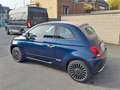 Fiat 500C 1.2i Lounge CABRIO  NAVI BLUETOOTH AIRCO 38000km Blau - thumbnail 4