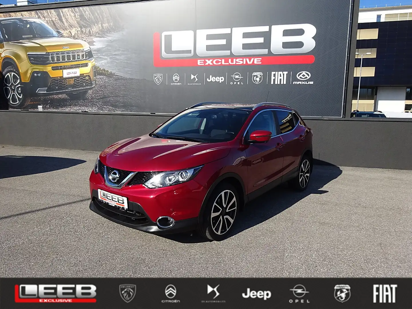 Nissan Qashqai 1,6 dCi Tekna Aut. Rot - 1